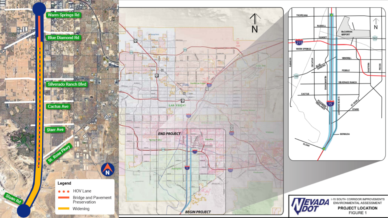NDOT I-15 South Widening Project